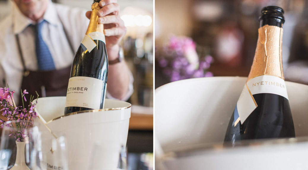 Nyetimber bottle at English's