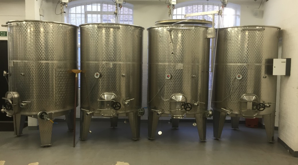 Urban winery in London